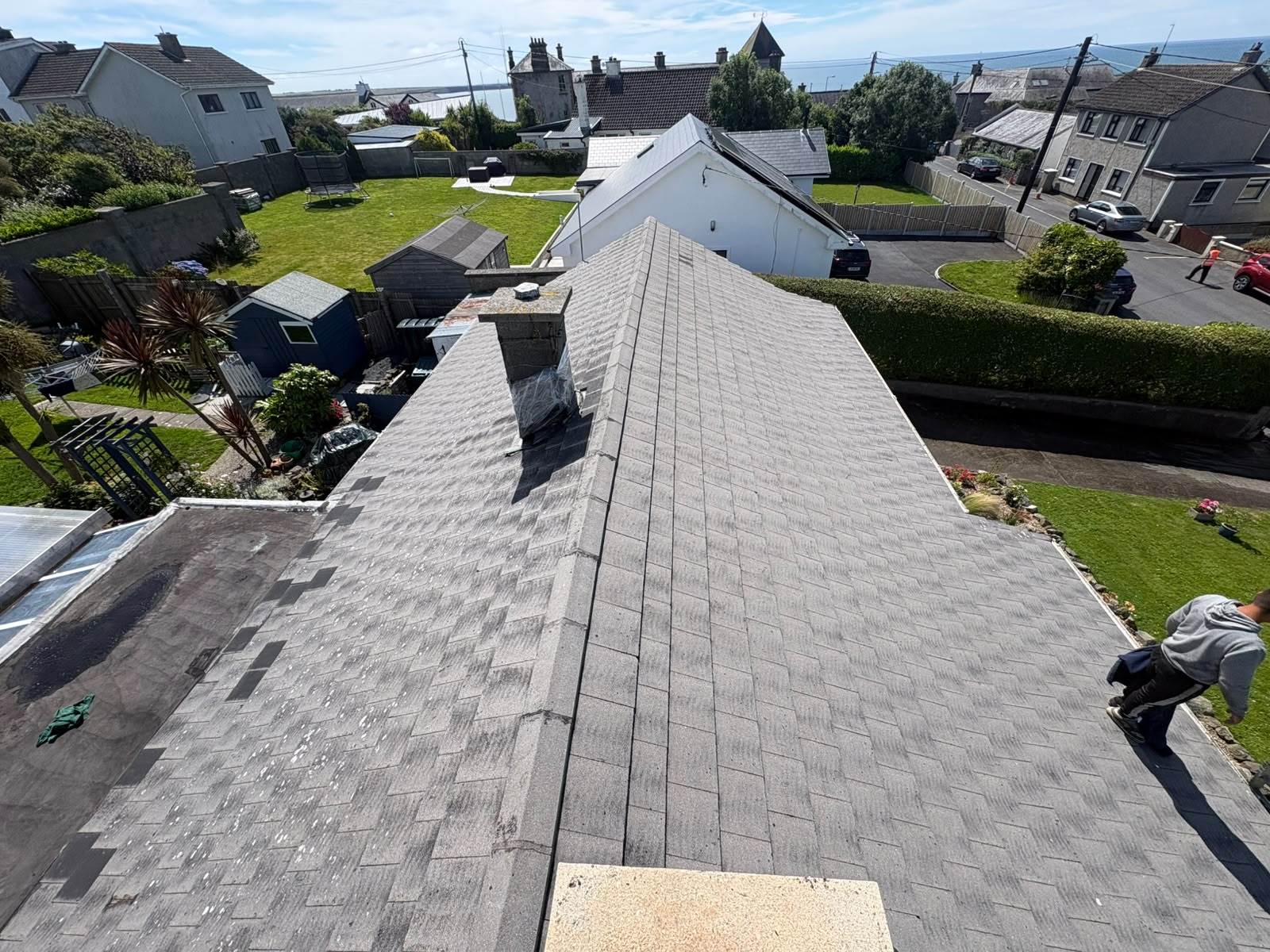 Badly weathered roof before full restoration in Kilkenny
